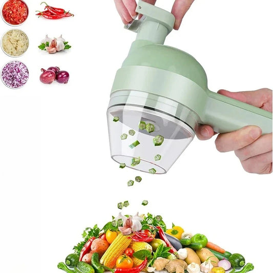 4In1 Electric Vegetable Cutter