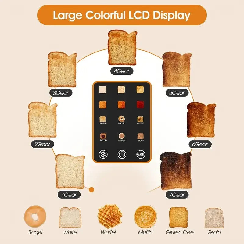 Smart Digital Bread Toaster