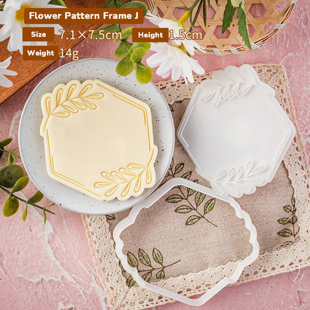 Pattern Blessing Cookie Mold Wedding Birthday Cake Cutting Mold