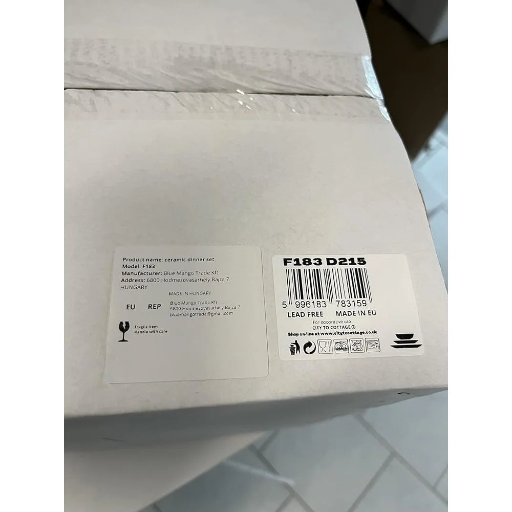 Handmade Ceramic Dinnerware Set