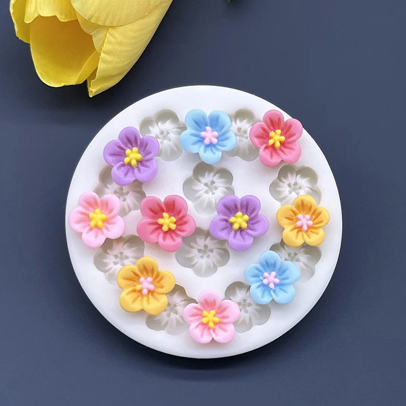 Flower Daisy Silicone Sugarcraft Mold