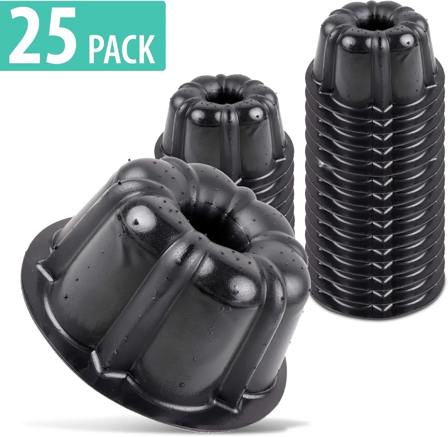 Bakeable Plastic Mini Cake Pan & Jello Mold –