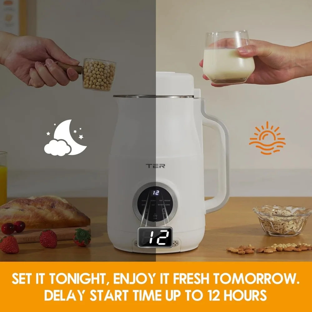 10-in-1 Multifunctional Nut Milk Maker 40oz