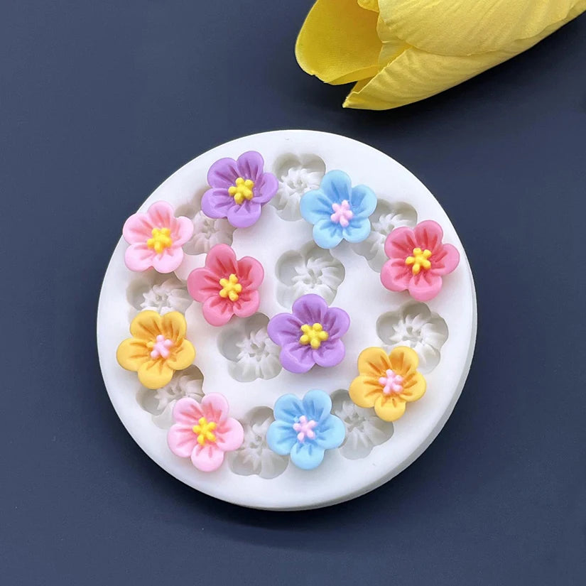 Flower Daisy Silicone Sugarcraft Mold