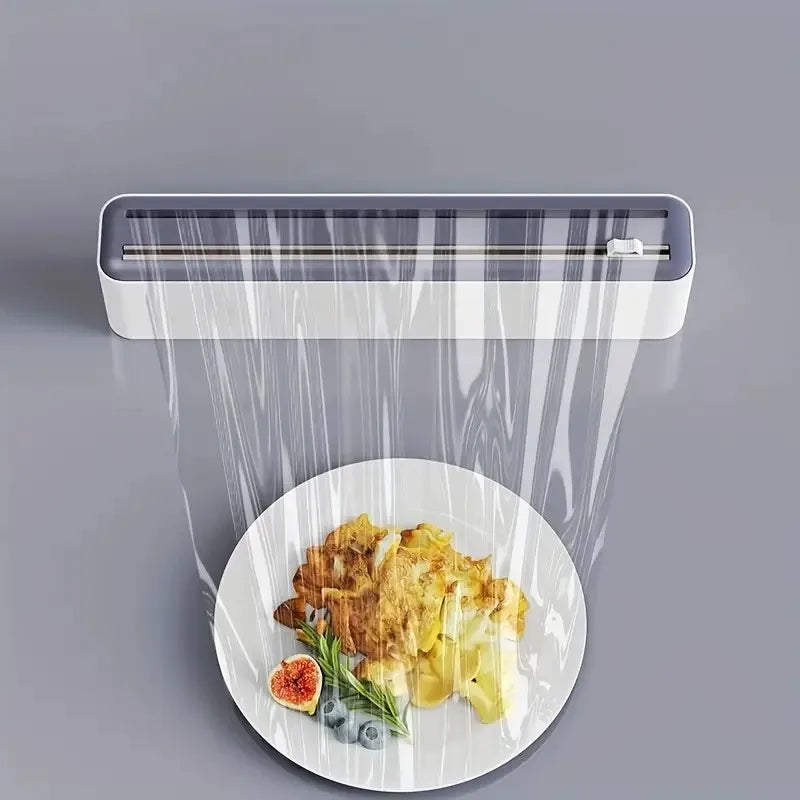 Large Size Plastic Wrap Dispenser with Cutter,