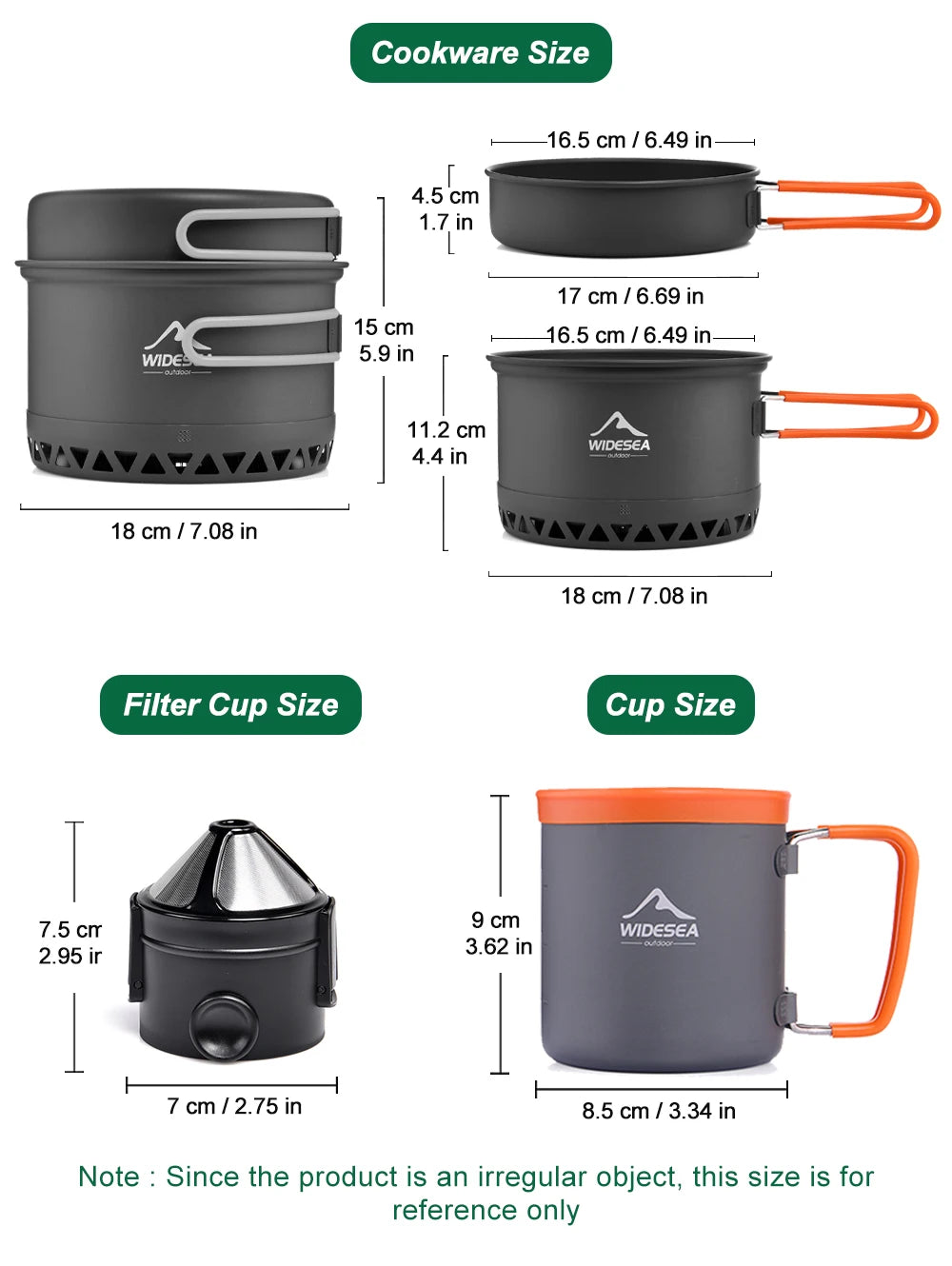 Camping Tableware Outdoor Cookware
