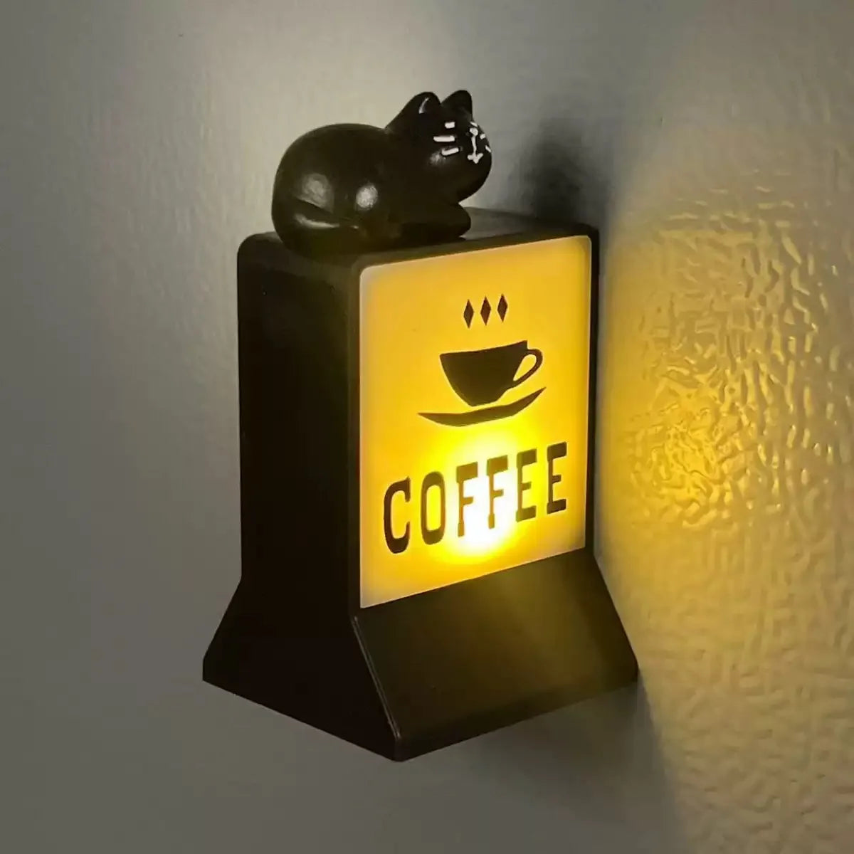 Retro Coffee Corner Creative Atmosphere Light