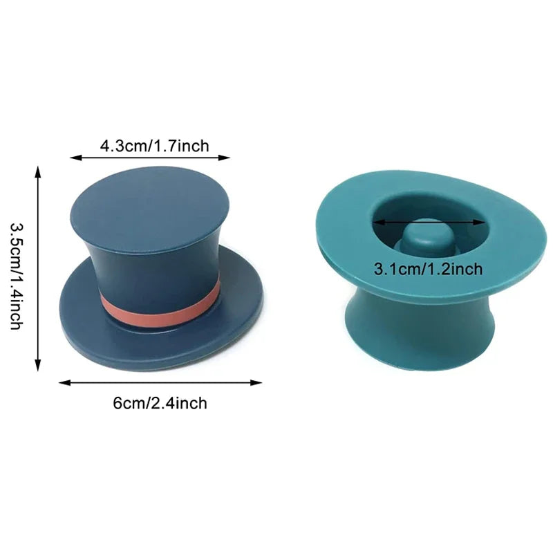 Funny Creative Hat & Poker Shape Wine Stopper