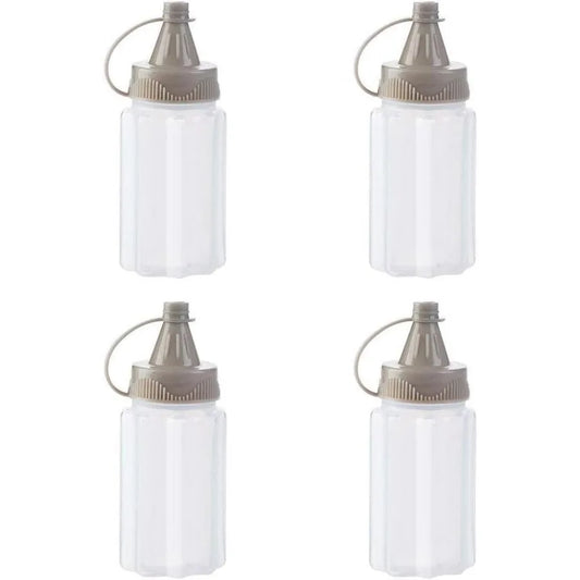 4pcs Mini Jam Squeeze Bottle