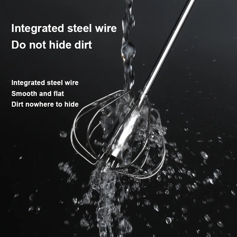 Stainless Steel Rotary Egg Beater