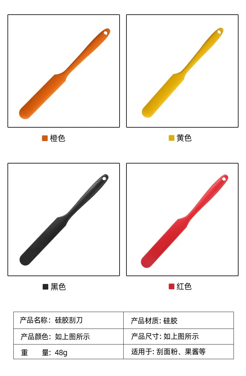 1 Piece Random Color Food Scraper, Non Stick