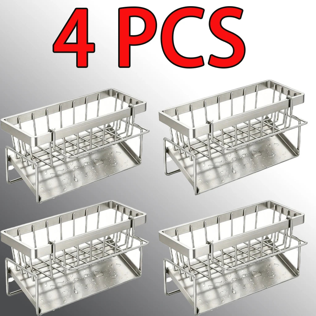 5 PCS Stainless Steel Sponge Holder