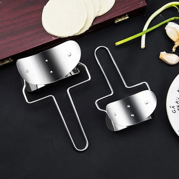 Dough Making Tools StainlSteel Rolling Baozi Dumpling Wrapper Maker
