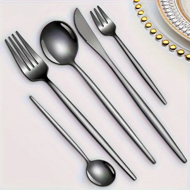 60pcs Stainless Steel Cutlery