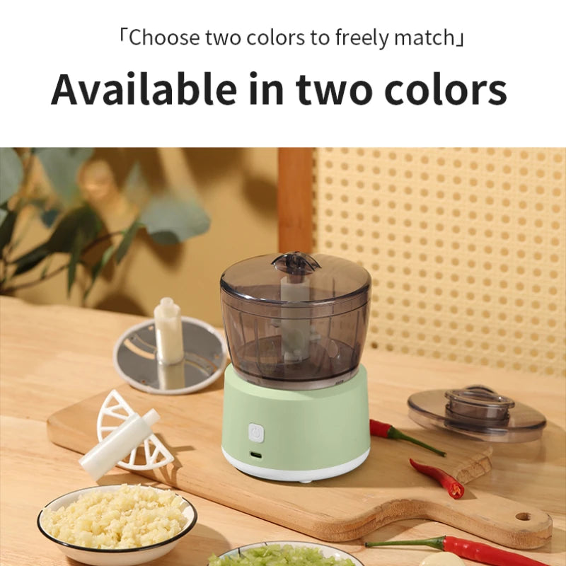 Cordless Electric Meat & Vegetable Grinder