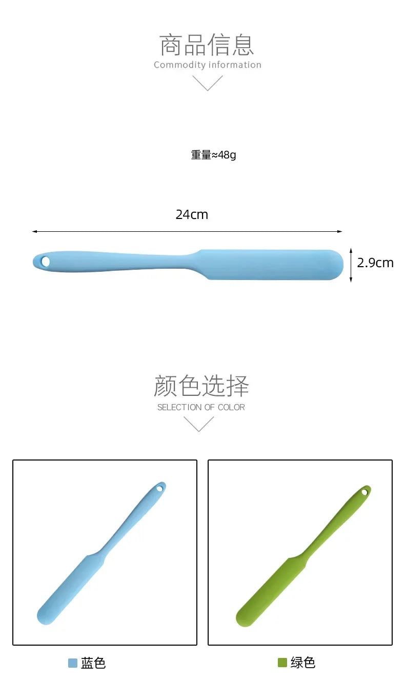 1 Piece Random Color Food Scraper, Non Stick