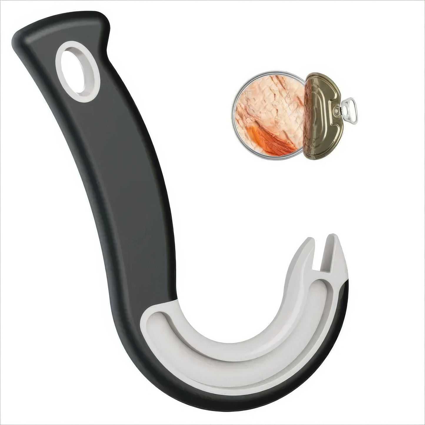 1/2 Hook Type Can Opener Black,