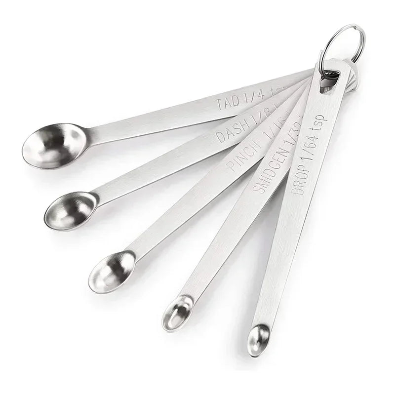 5Pcs/set Mini Measuring Spoon Set