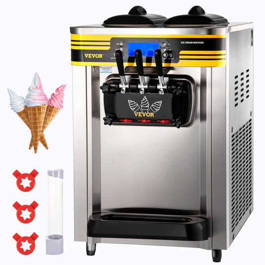 SucceBuy 22-30 L/H Soft Ice Cream Machines