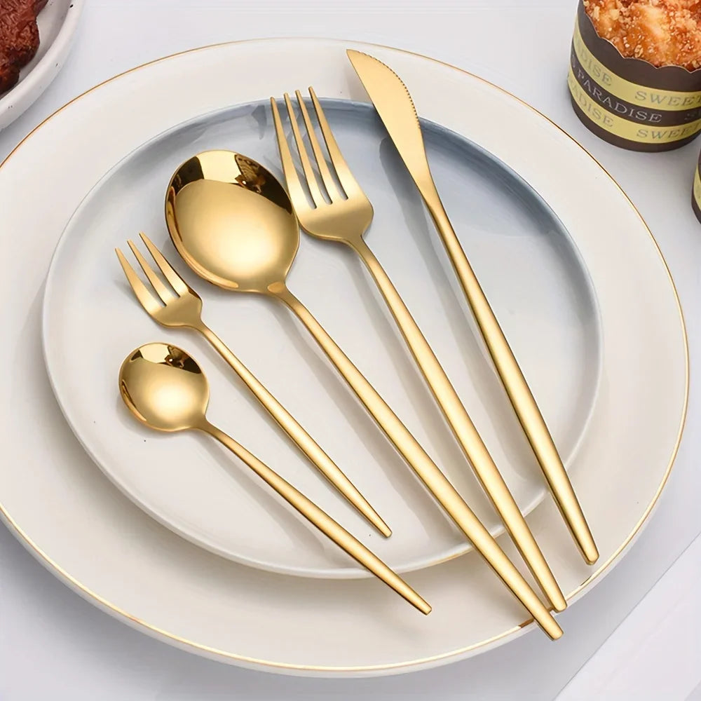60pcs Stainless Steel Cutlery