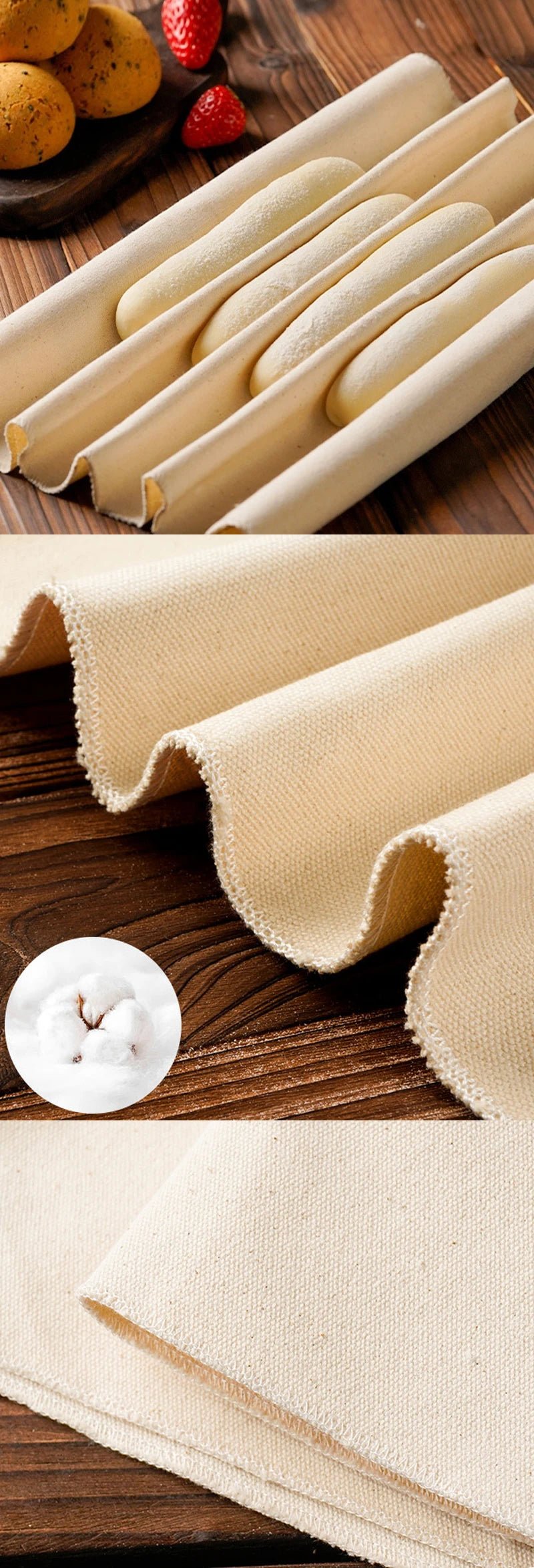 Linen  Dough Fermented Cloth