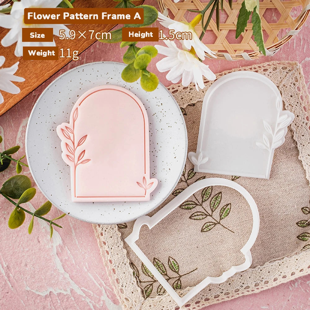 Pattern Blessing Cookie Mold Wedding Birthday Cake Cutting Mold