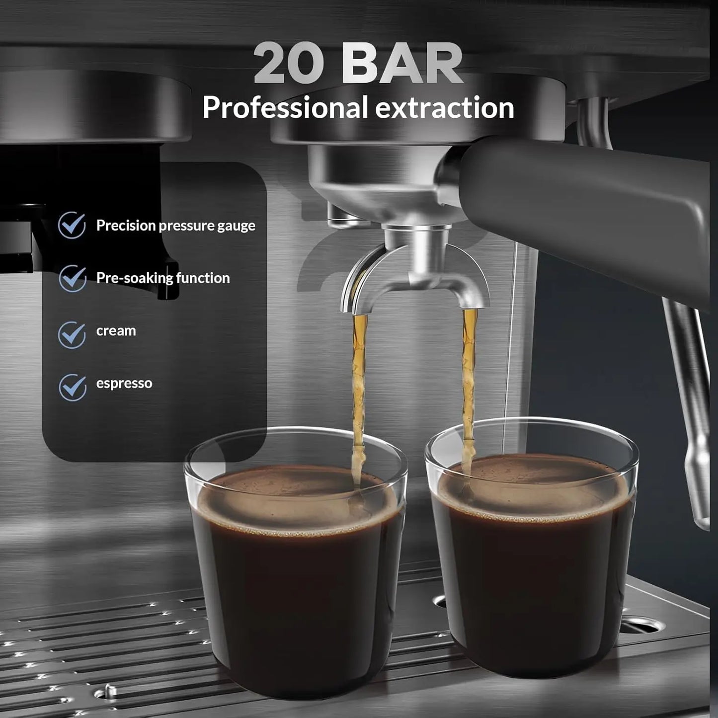 Espresso Machine with Grinder
