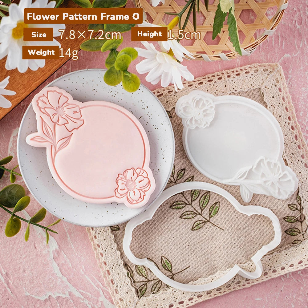 Pattern Blessing Cookie Mold Wedding Birthday Cake Cutting Mold