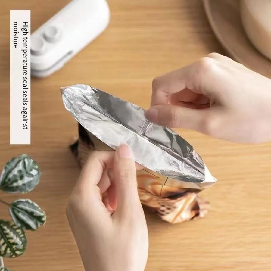 Portable Rechargeable 2-in-1 Bag Sealer & Cutter