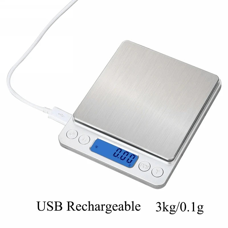 Digital Kitchen Scale 3000g/ 0.1gDigital Weight Gram and Oz