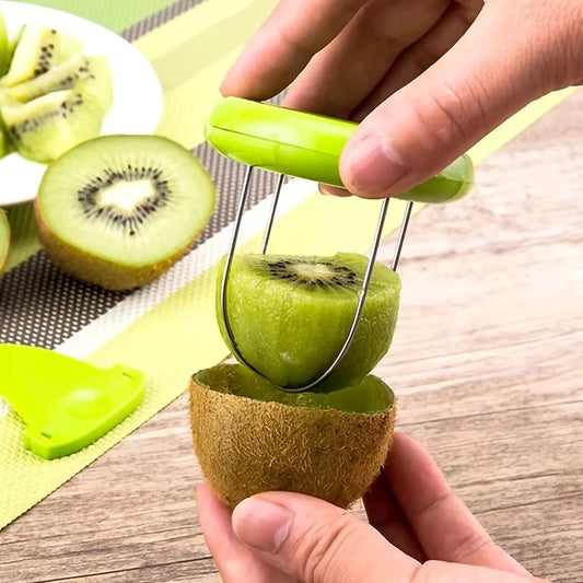Fast Fruit Kiwi Cutter Peeler