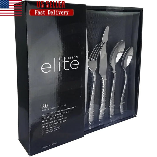 20 Piece Stainless Steel Flatware Set