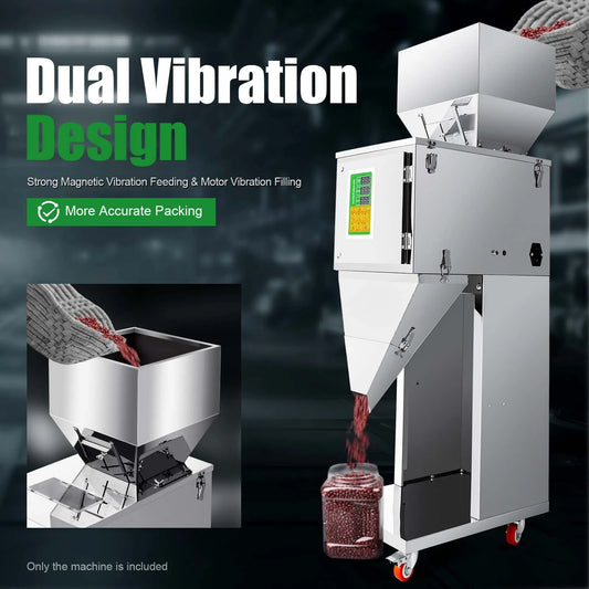 10-999G Automatic Filling Machine 200W Bottle Filling Machine Weigh Packing Filler for Coffee Beans Bag Filling Filler Machine