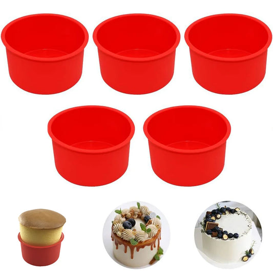 4Inch Silicone Mini Mold Round Cake Pan