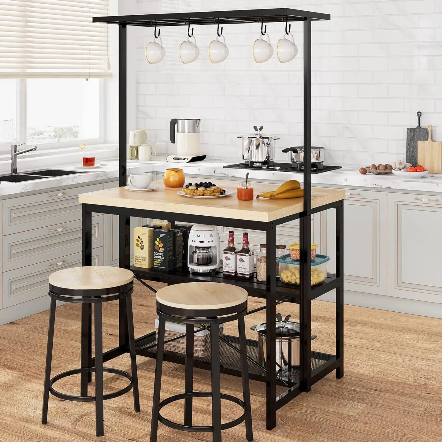 Kitchen Island with Storage