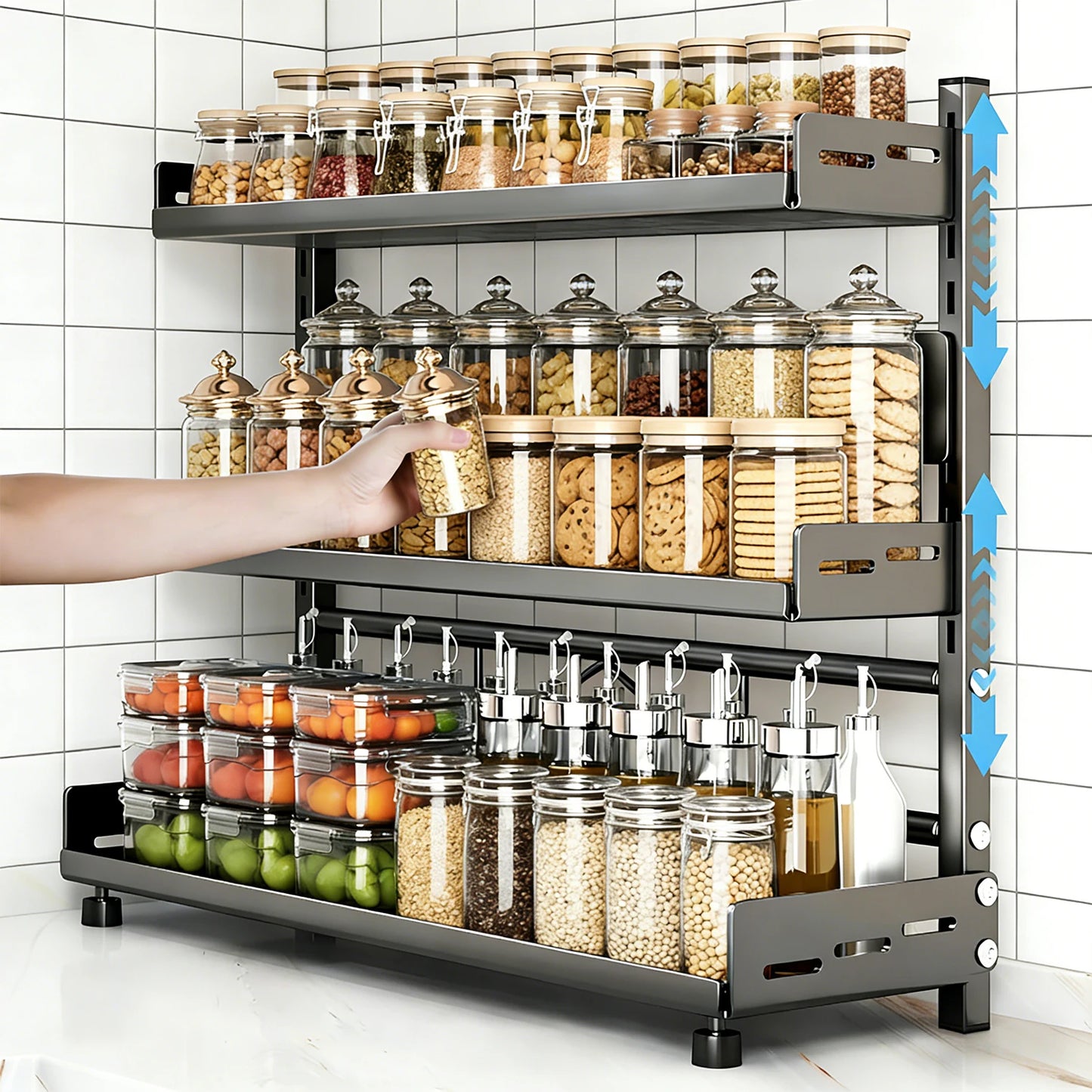 Kitchen Spice Rack |