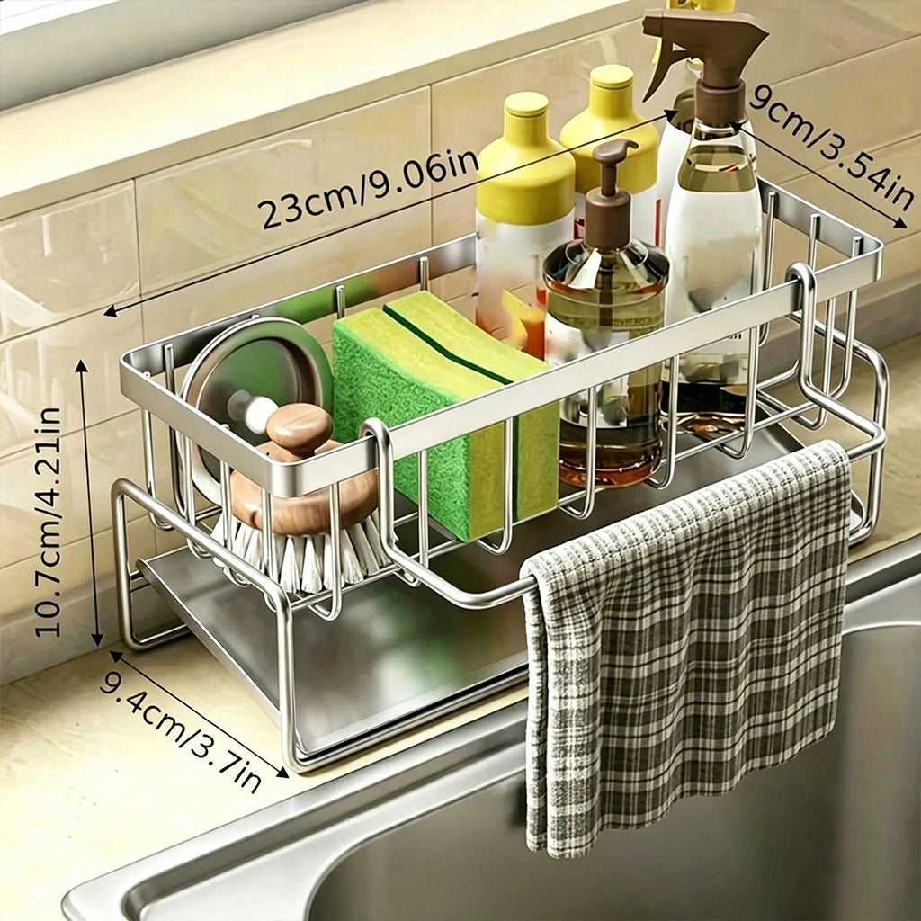 5 PCS Stainless Steel Sponge Holder