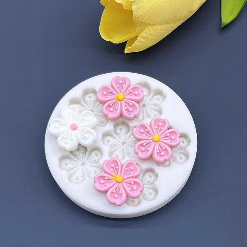 Flower Daisy Silicone Sugarcraft Mold
