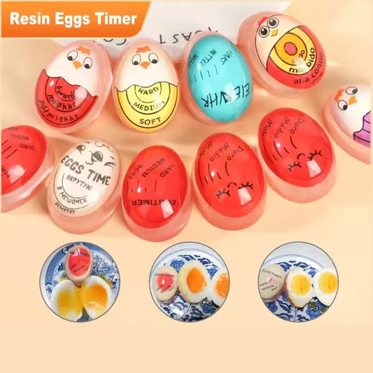 Eco-Friendly Resin Red Eggs Timer