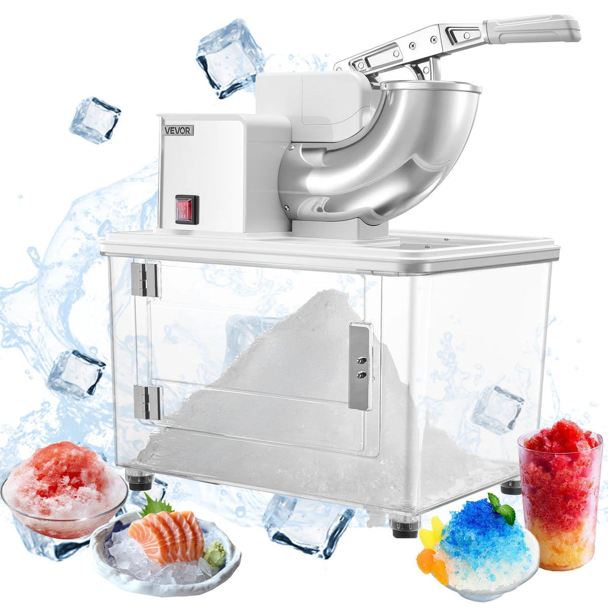 661LBS/H Commercial Ice Crusher