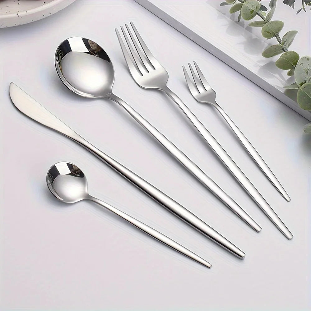 60pcs Stainless Steel Cutlery