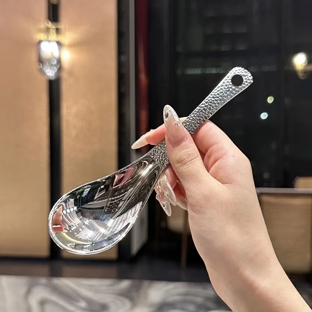 2pcs Stainless Steel Spoon Set-