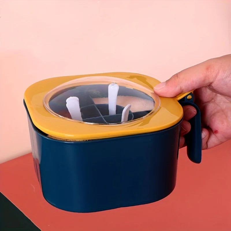 A 4-In-1 Large Capacity Seasoning Box with a Lid