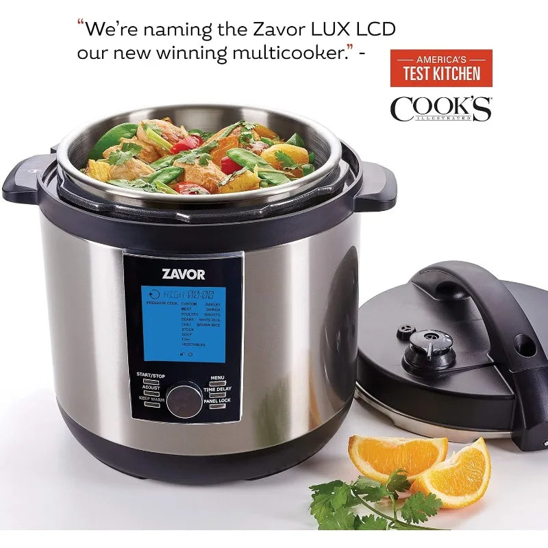 Zavor LUX LCD 6 Quart Programmable Electric Multi-Cooker: