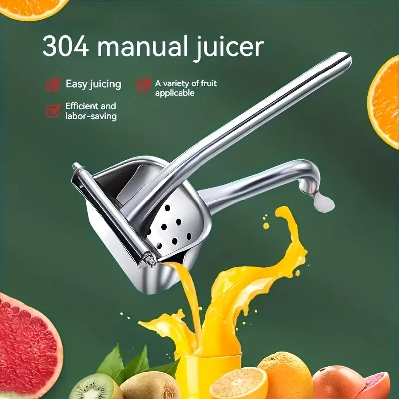 Stainless Steel Manual Juice Squeezer,