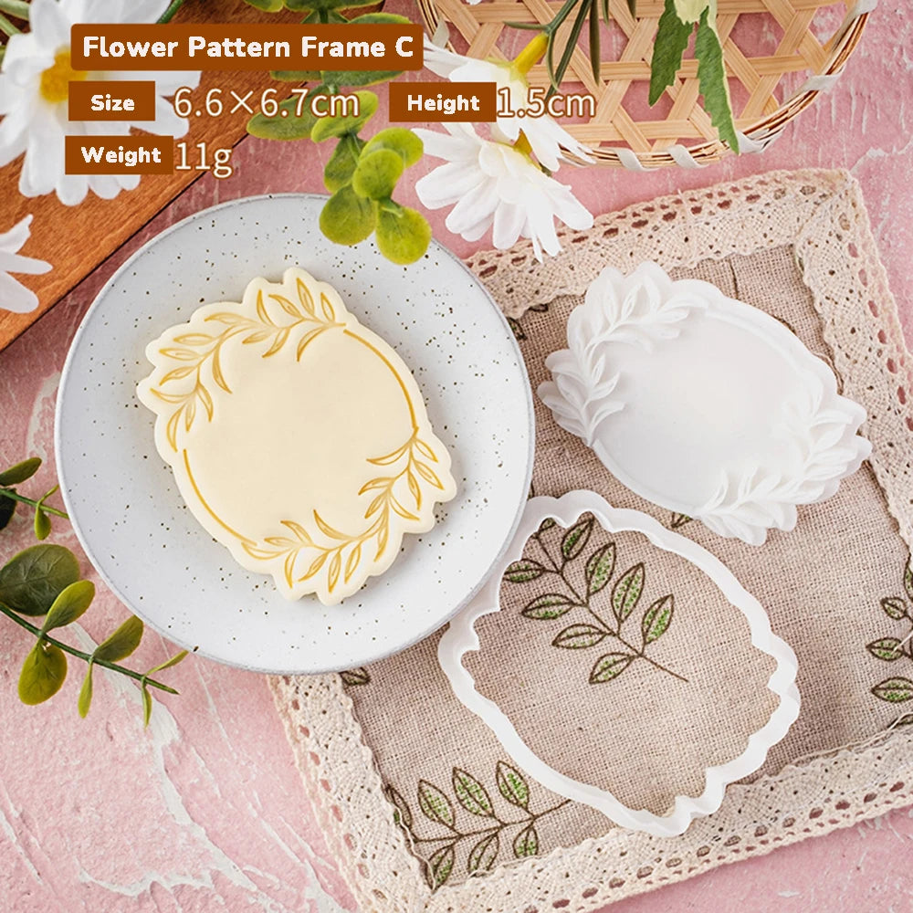 Pattern Blessing Cookie Mold Wedding Birthday Cake Cutting Mold