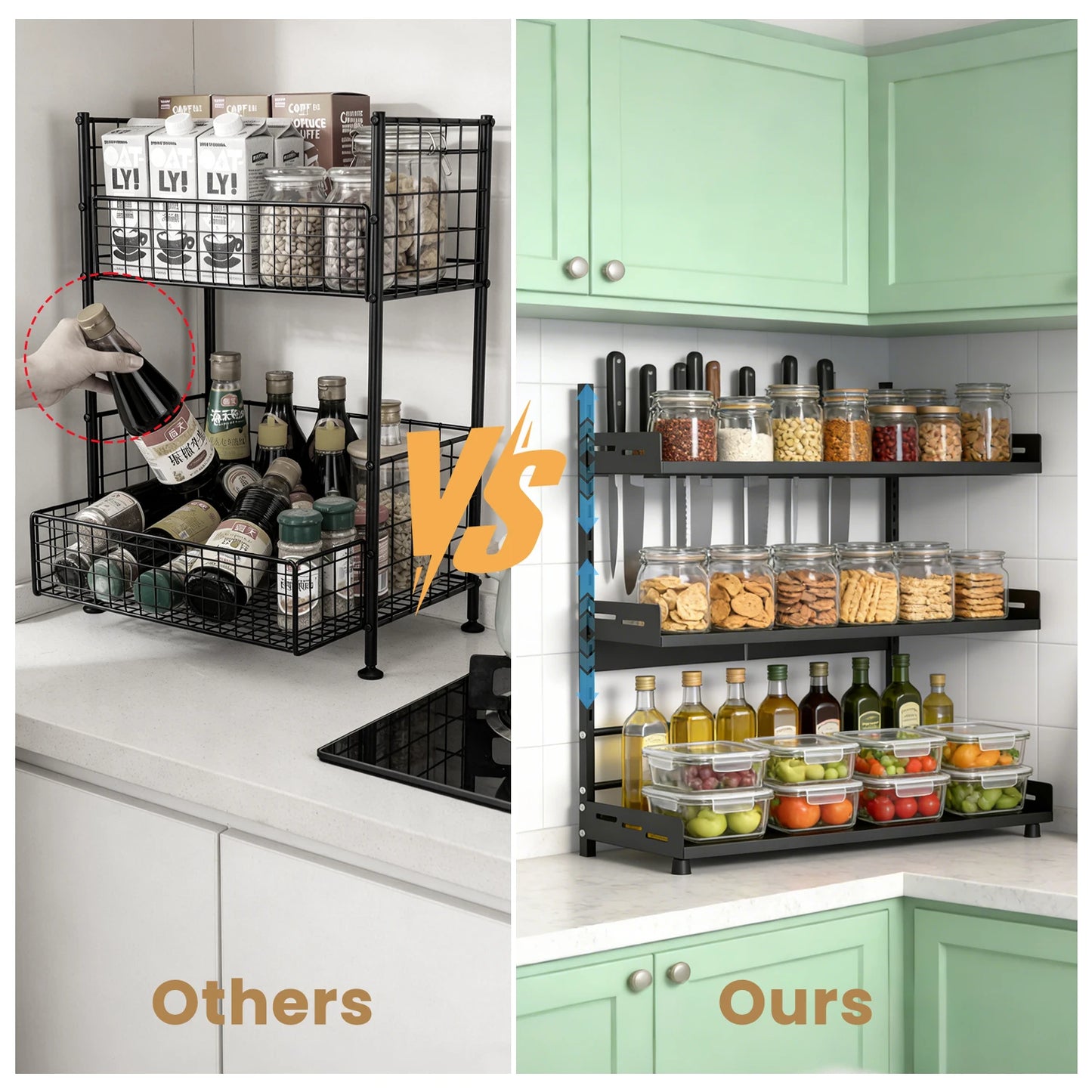 Kitchen Spice Rack |