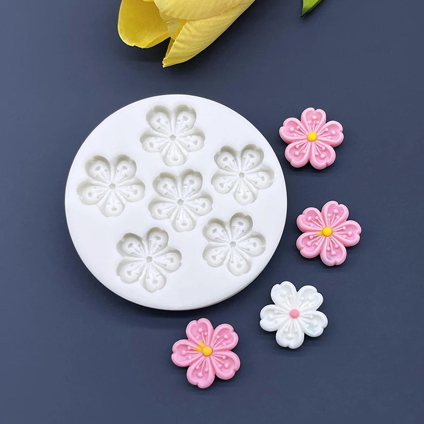 Flower Daisy Silicone Sugarcraft Mold