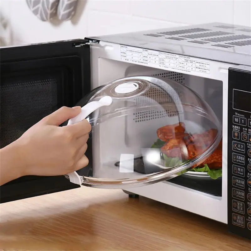 Microwave food splash proof cover,