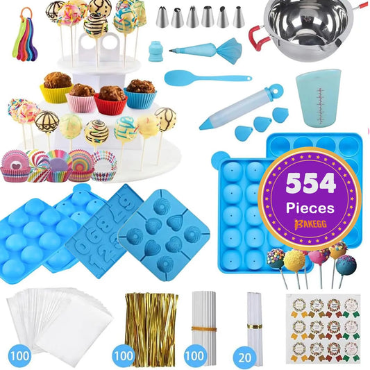554PCS Cake Pop Maker Kit